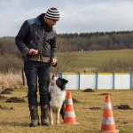 23|02|2014 – Unterordnung: Mit »Twix« auf dem Hundeplatz