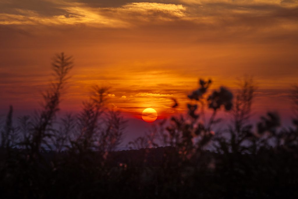 26|08|2016 – Sonnenuntergang über dem Westerwald