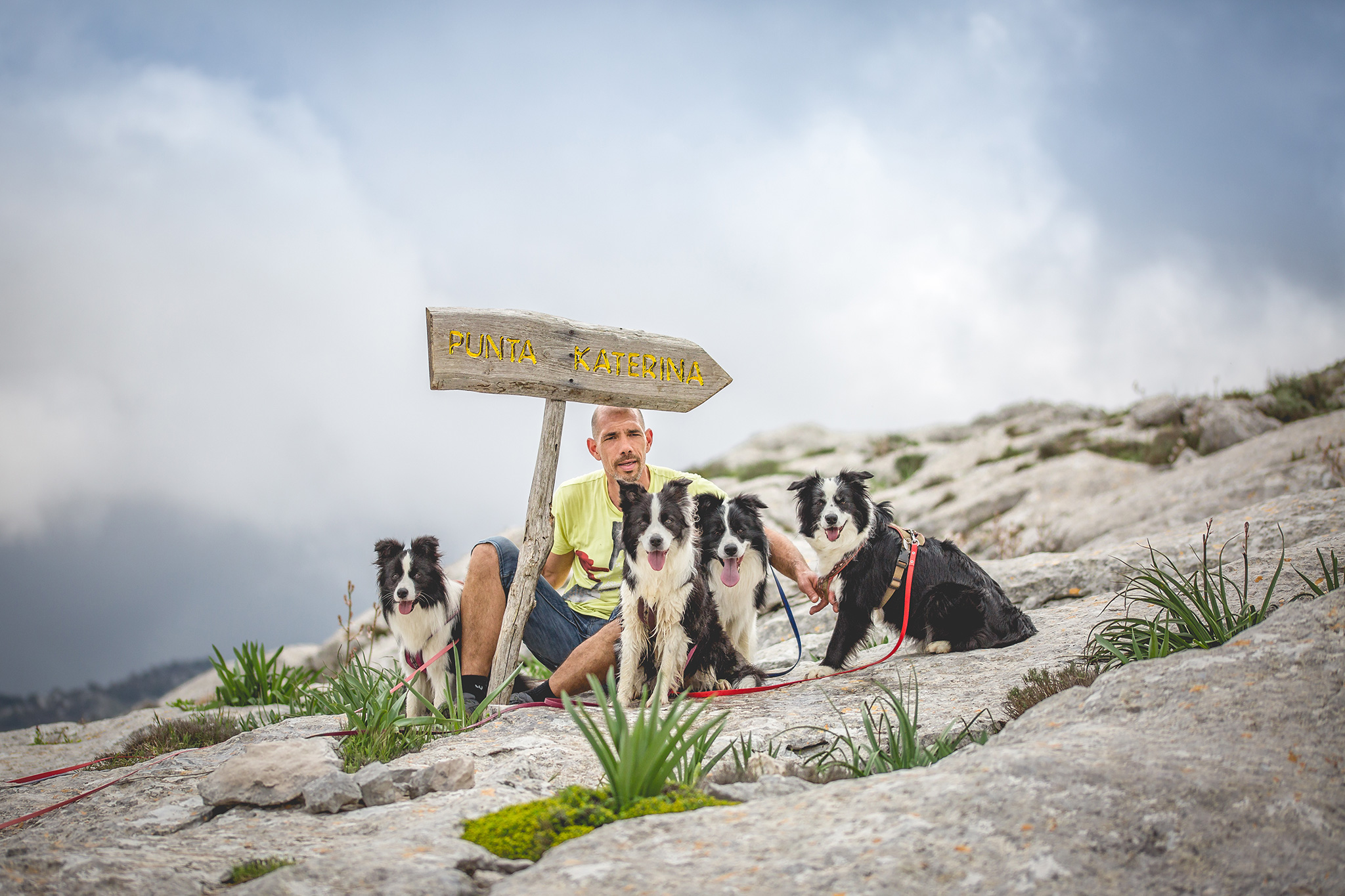 06|05|2018 – Bergwanderung mit unseren Border Collies im Monte Albo