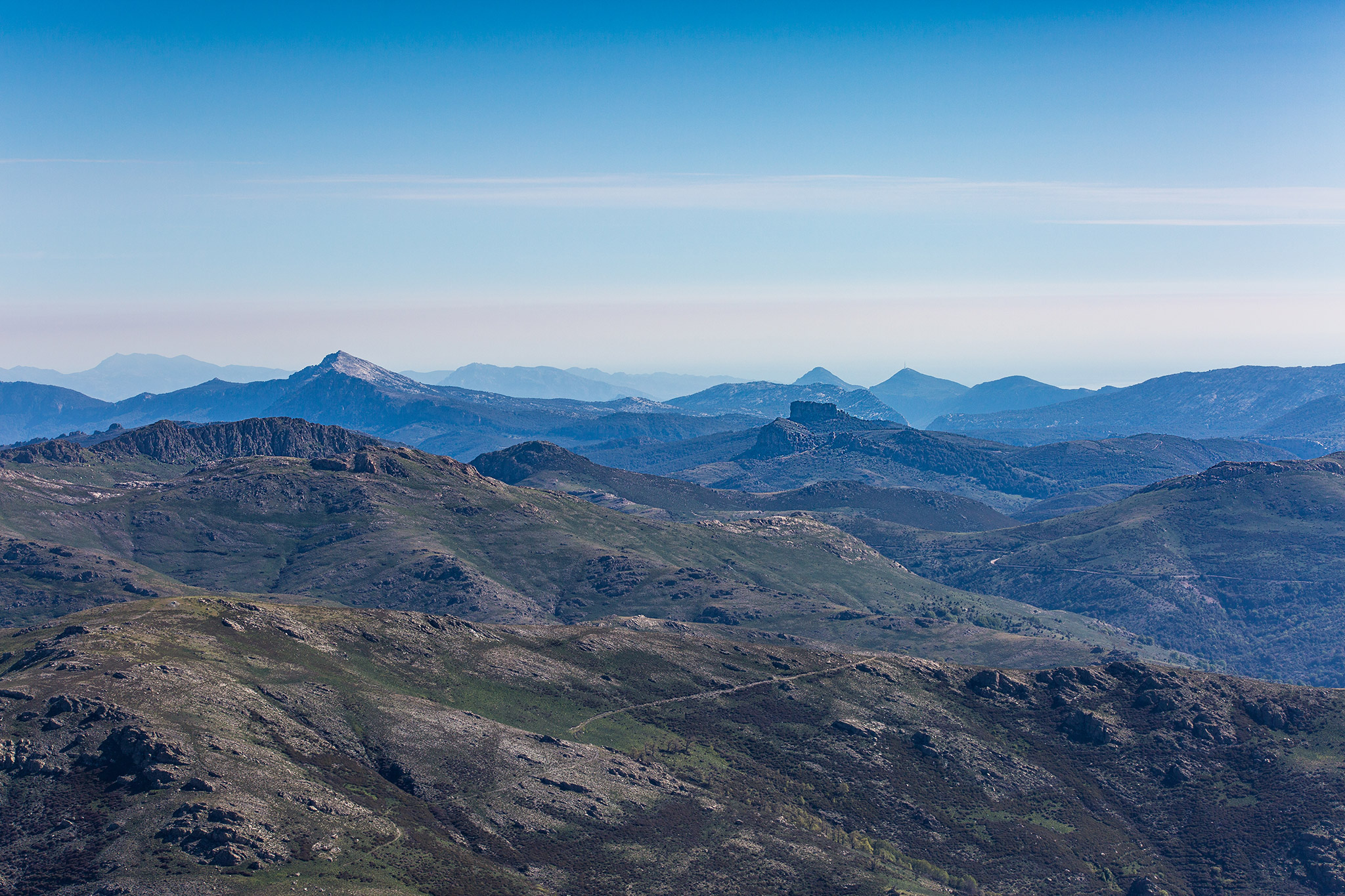 19|05|2018 – Panoramablick von der Bruncu Spina