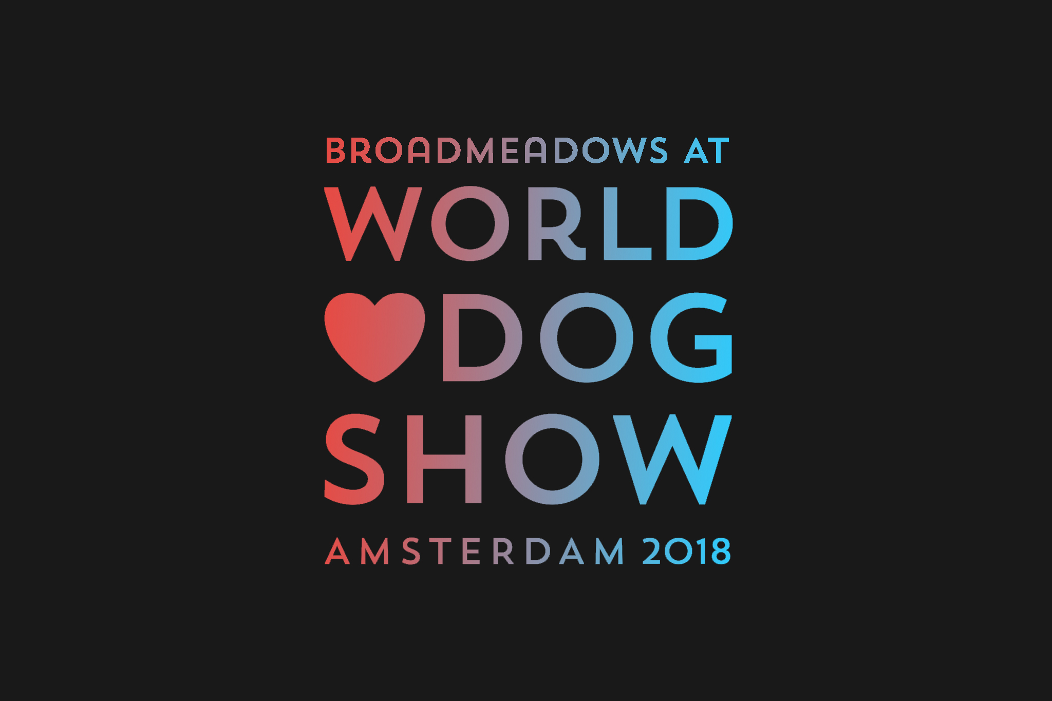9. bis 12. August 2018 – World Dog Show Amsterdam