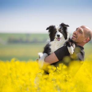 Strahlen um die Wette: Nell und Dirk