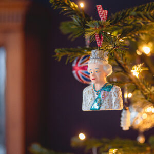 Queen Elizabeth Weihnachtsbaumanhänger