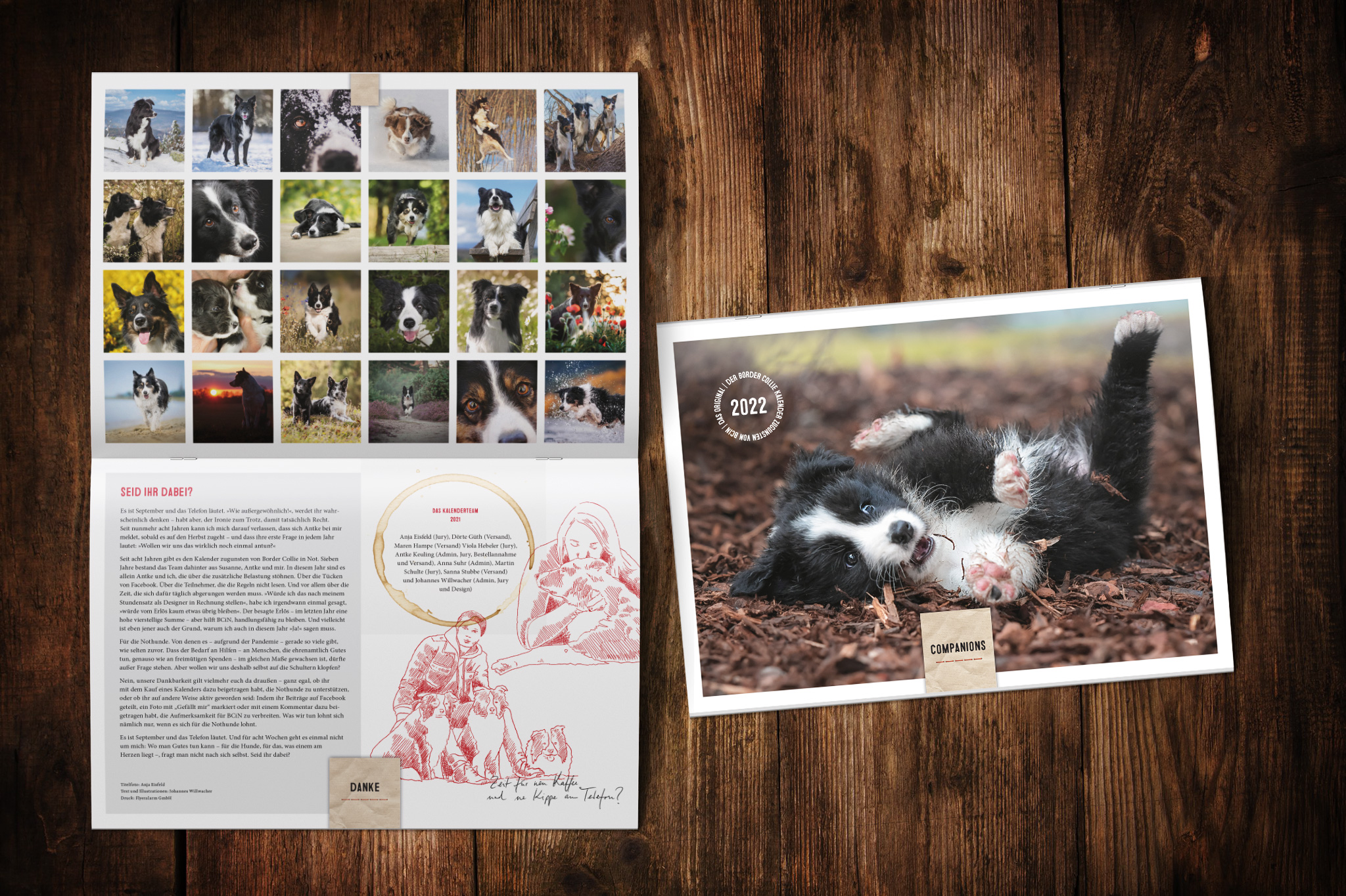 Border Collie Kalender