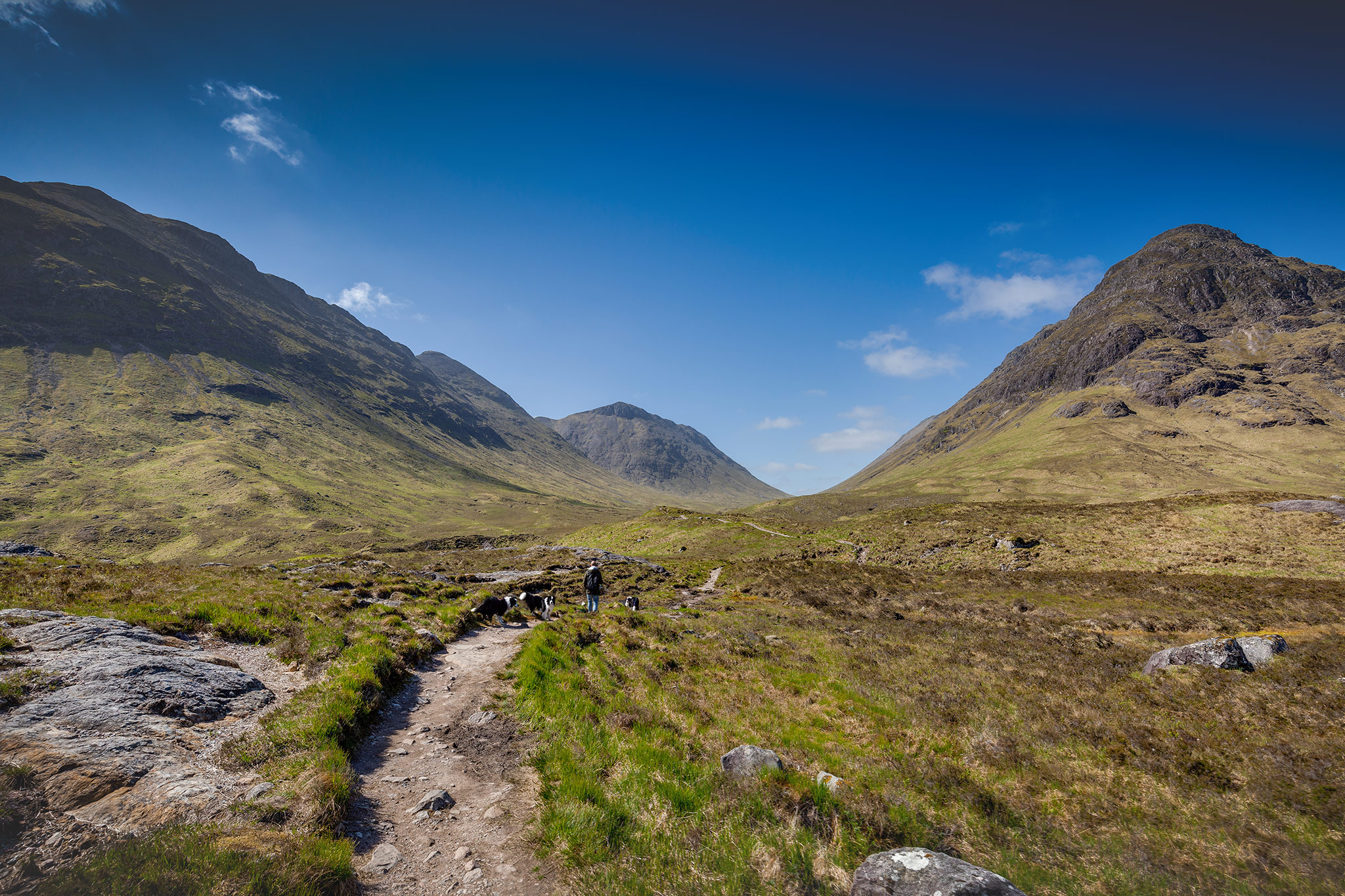 Wanderung um den Buachaille Etive Beag