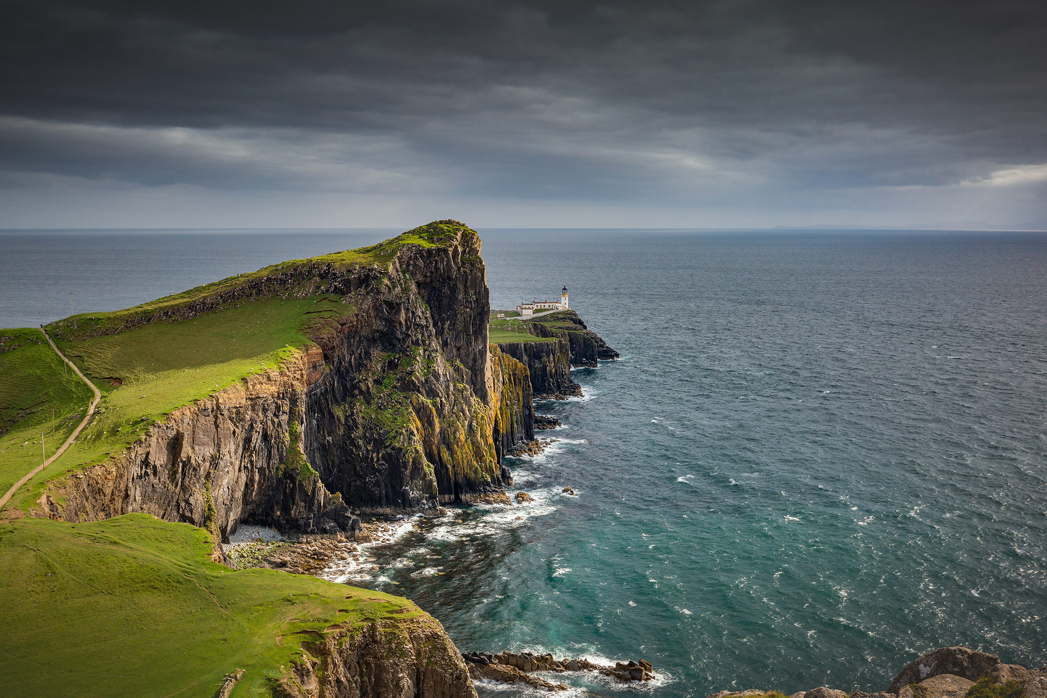 Neist Point Lighthouse auf der Isle of Skye