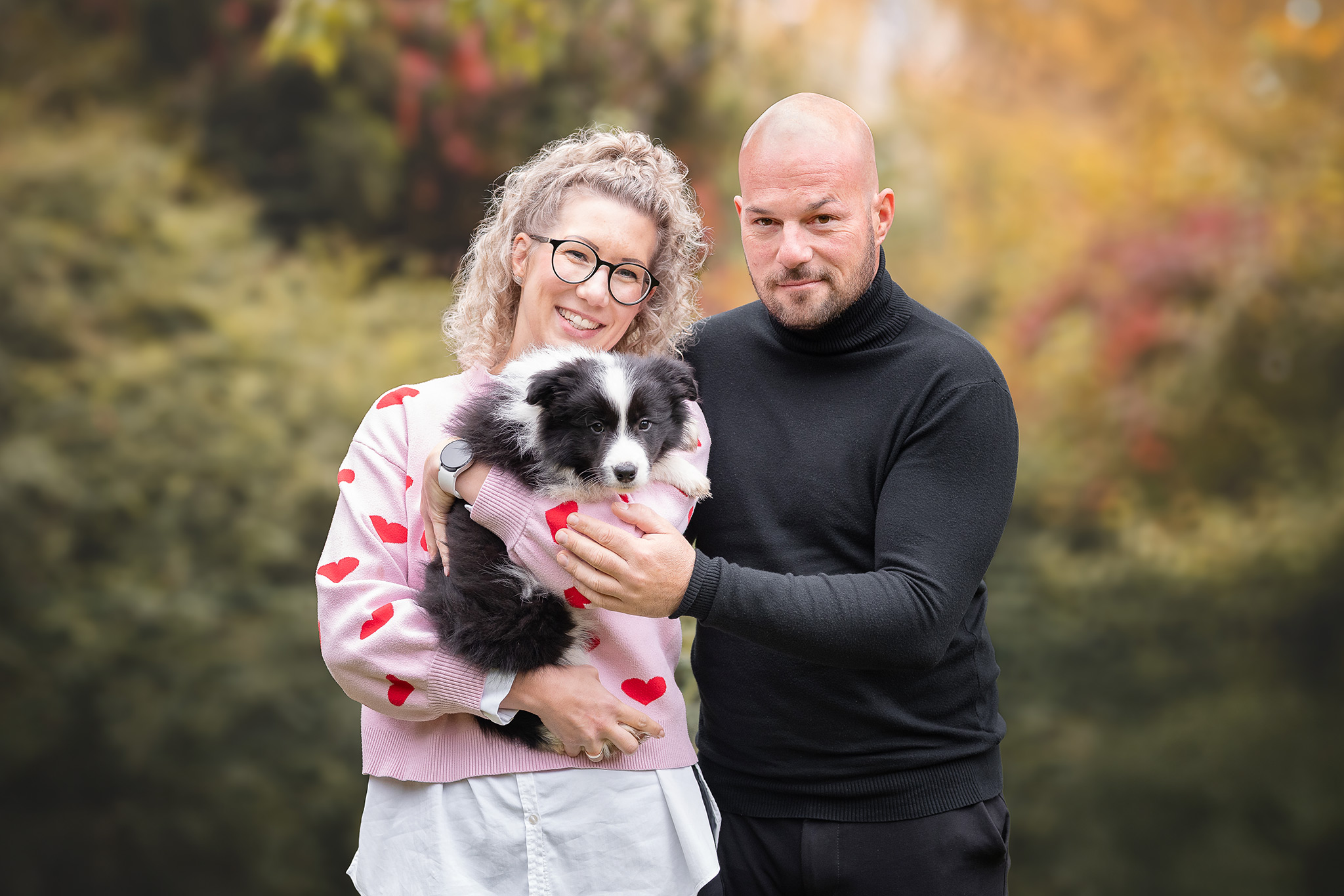 03|10|2025 – Oggy ist ausgezogen Border Collie Welpe bei der Abholung
